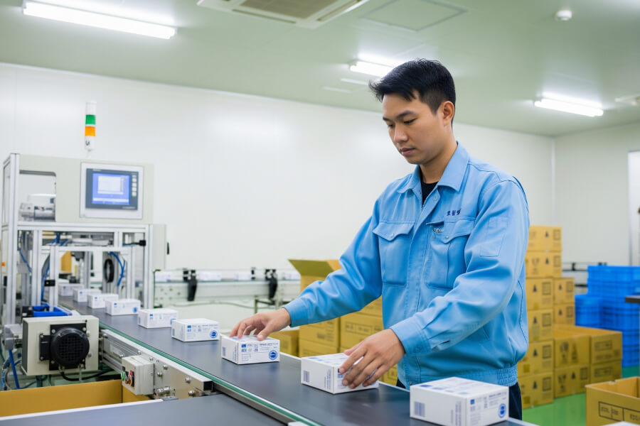 Xuất khẩu lao động Nhật đơn hàng đóng gói công nghiệp