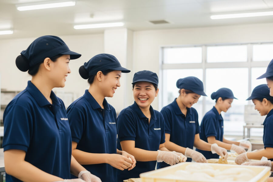 đi nhật bản đơn hàng chế biến thực phẩm