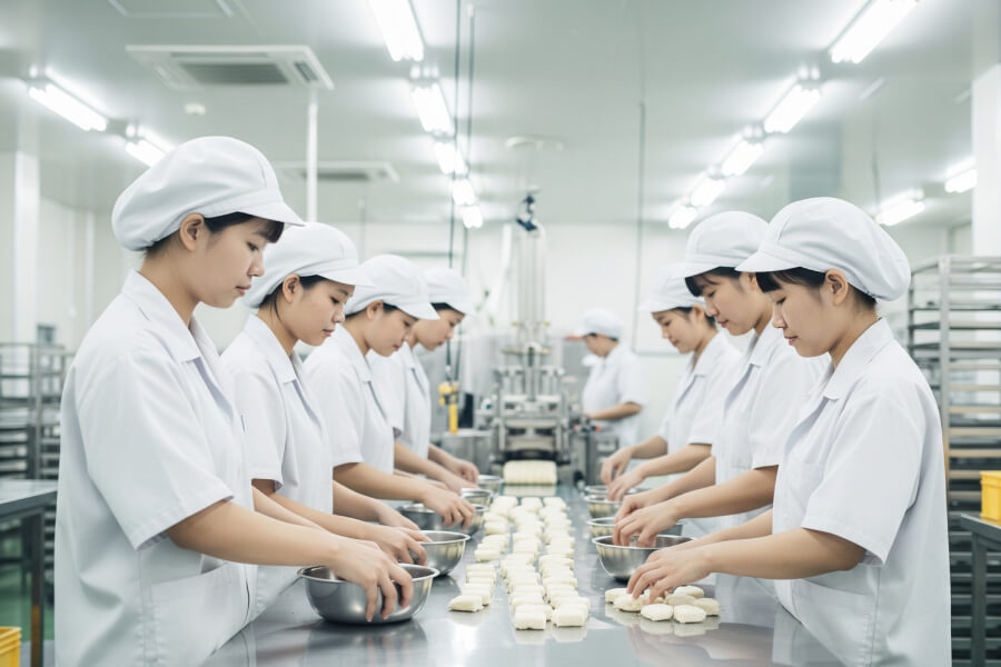 đi xuất khẩu lao động nhật bản đơn hàng chế biến thực phẩm